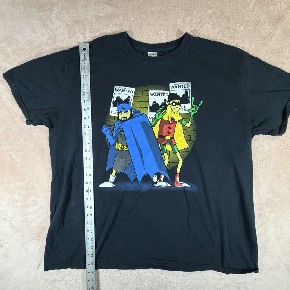 Gildan Kevin Smith Jay Silent Bob Graphic Black T Shirt 2XL